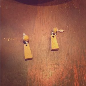 Handmade polymer clay earrings